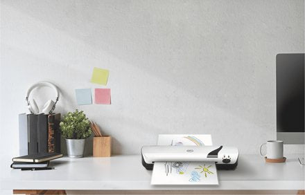 Gbc Inspire+ Plastificadora A3 - Calentamiento En 4 Minutos - Hasta Tamaño A3 - Grueso Bolsa 75-125mic - Color Blanco