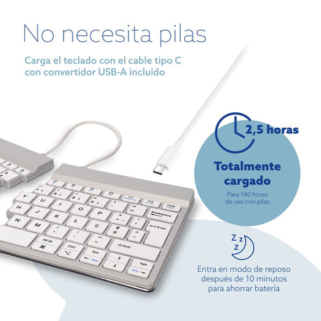 EAN 8719274492276 - R-Go Tools RGOSBPTWLWH teclado Universal Portugués imagen 16