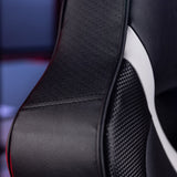 Silla Gaming  X Rocker Fury 2.1 Rgb Asiento Acolchado Negro, Blanco