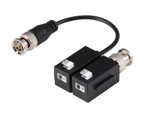Dahua Pfm800b-4k Kit Conversor Utp Vídeo Para Hdcvi/Tvi/Ahd Hasta 4k Apilable Con 1 Cable Flexible Y Pushpin (2 Uds)