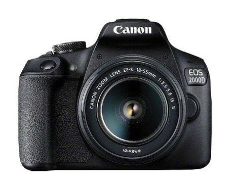 EAN 4549292111859 - Canon EOS 2000D BK 18-55 IS II EU26 Juego de cámara SLR 24,1 MP CMOS 6000 x 4000 Pixeles Negro imagen 1