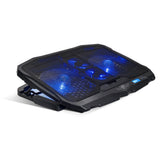 Spirit Of Gamer Soporte Refrigerador Airblade 600 Blue Para Portatiles Hasta 17.3\1 Ventiladores 2x12cm 2x7cm Iluminacion Led 2xusb
