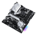 Placa Base Asrock Am4 B550 Pro4,Amd,B550,Atx B550 ,Zócalo Am4, Amd Ryzen, Ddr4-Sdram, Dimm, 2133,2400,2667,2933,3200,3466,3600,3733,3800,3866,4000,4133,4200,4266,4333,4400,4466,4533 Mhz