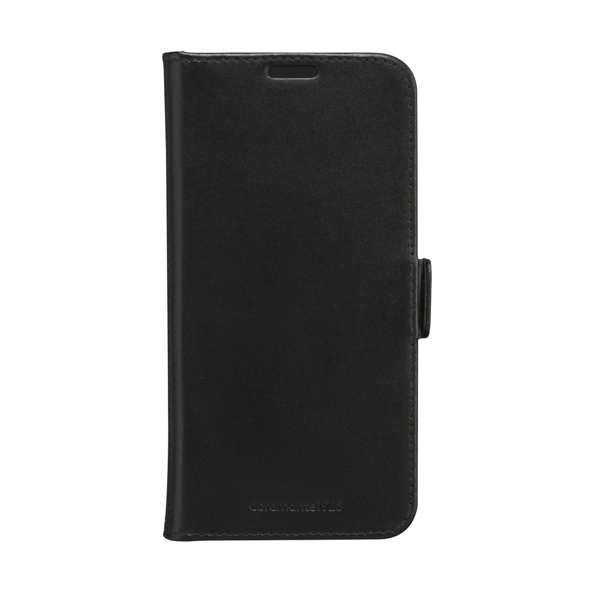 Dbramante1928 Copenhagen Funda Con Tapa Para Teléfono Móvil Cuero De Grano Entero Negro Para Samsung Galaxy A55