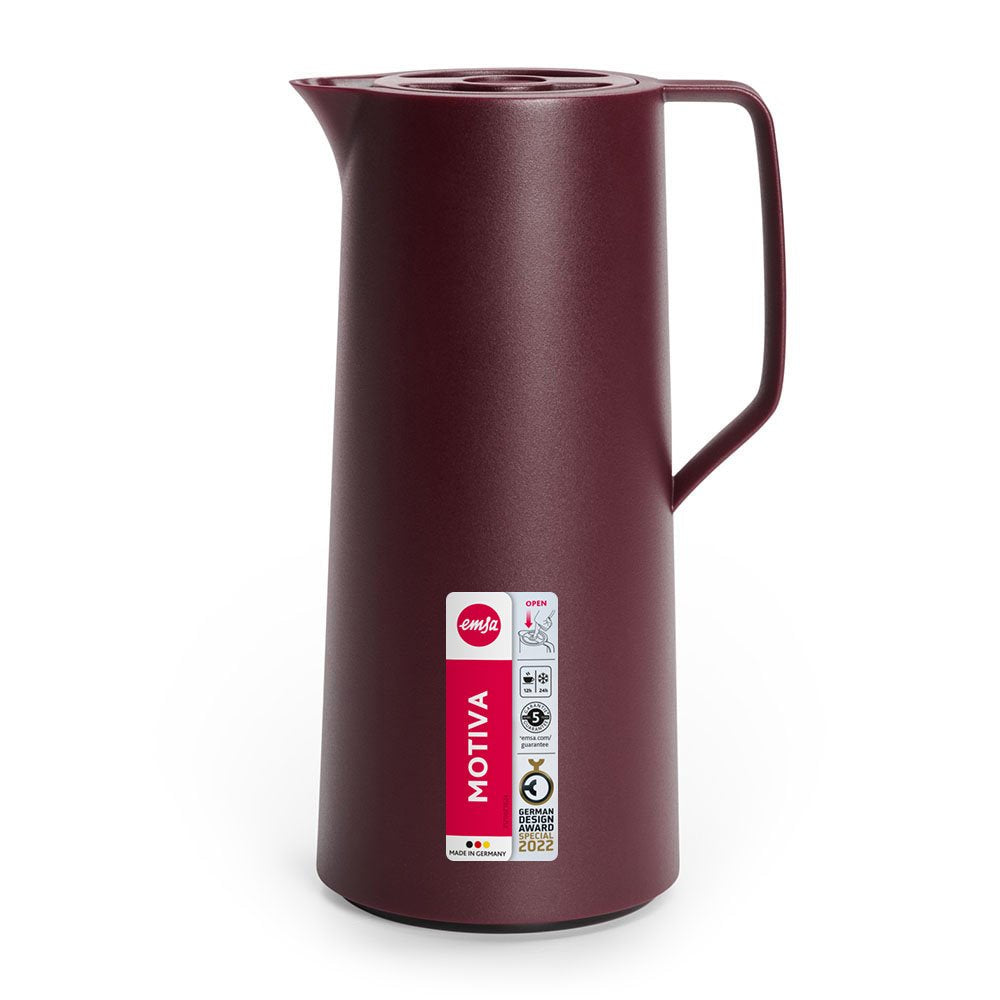 Emsa Motiva Quick Press 1 L Weinrot