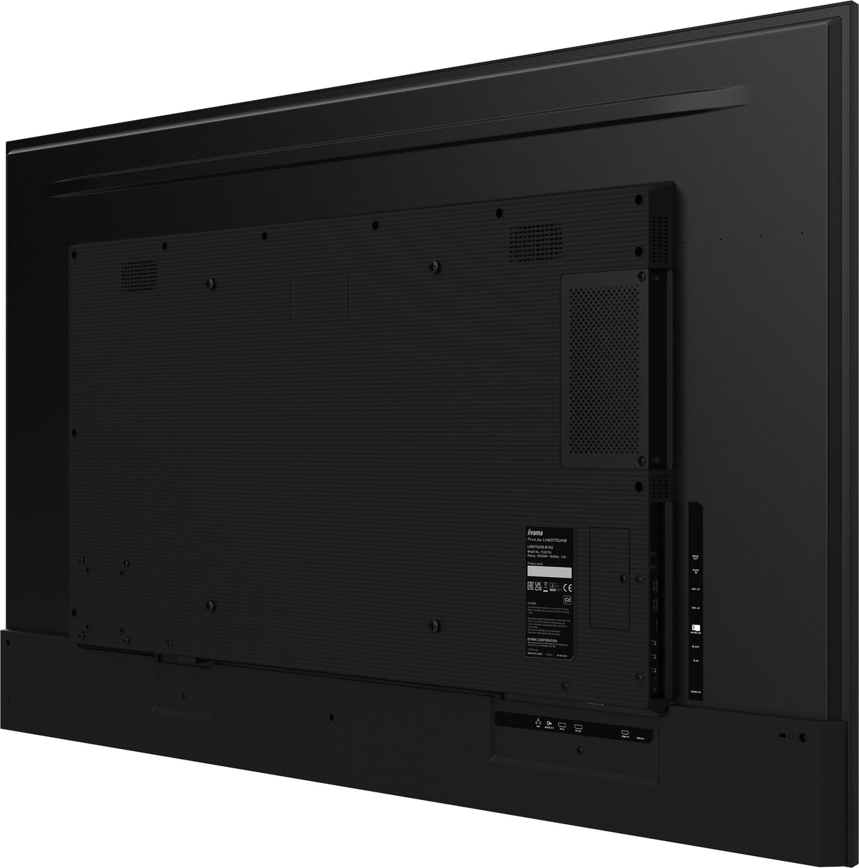 Iiyama Prolite Lh6575uhs-B1ag 165 Cm (65") Klasse (164 Cm (64.5") Sichtbar) Lcd-Display Mit Led-Hintergrundbeleuchtung -