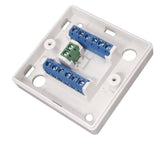 Abus Aufputz Schraubverteiler 12-Polos (Blanco)