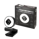 Logilink Ua0384 Cámara Web 2 Mp 1920 X 1080 Pixeles Usb 2.0 Negro, Blanco