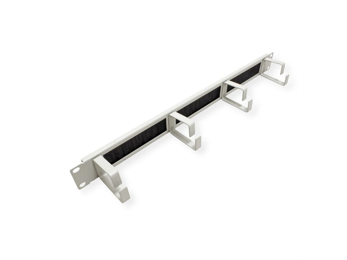 Roline 48,26cm 19pulgadas Placa Frontal 4 Ösen Tipo G Kabeldurchfuhrung Burste Ral 7035 Gris Claro
