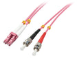 EAN 4002888463522 - Lindy 46352 Cable de fibra óptica e InfiniBand 3 m LC ST Rosa imagen 1