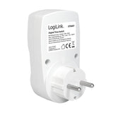 Logilink Et0007 Contador Eléctrico Programador Eléctrico Diario/Semanal Blanco