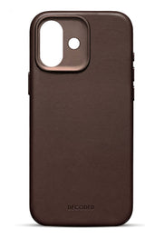 Decoded Leather Backcover Iphone 17 Chocolate Brown