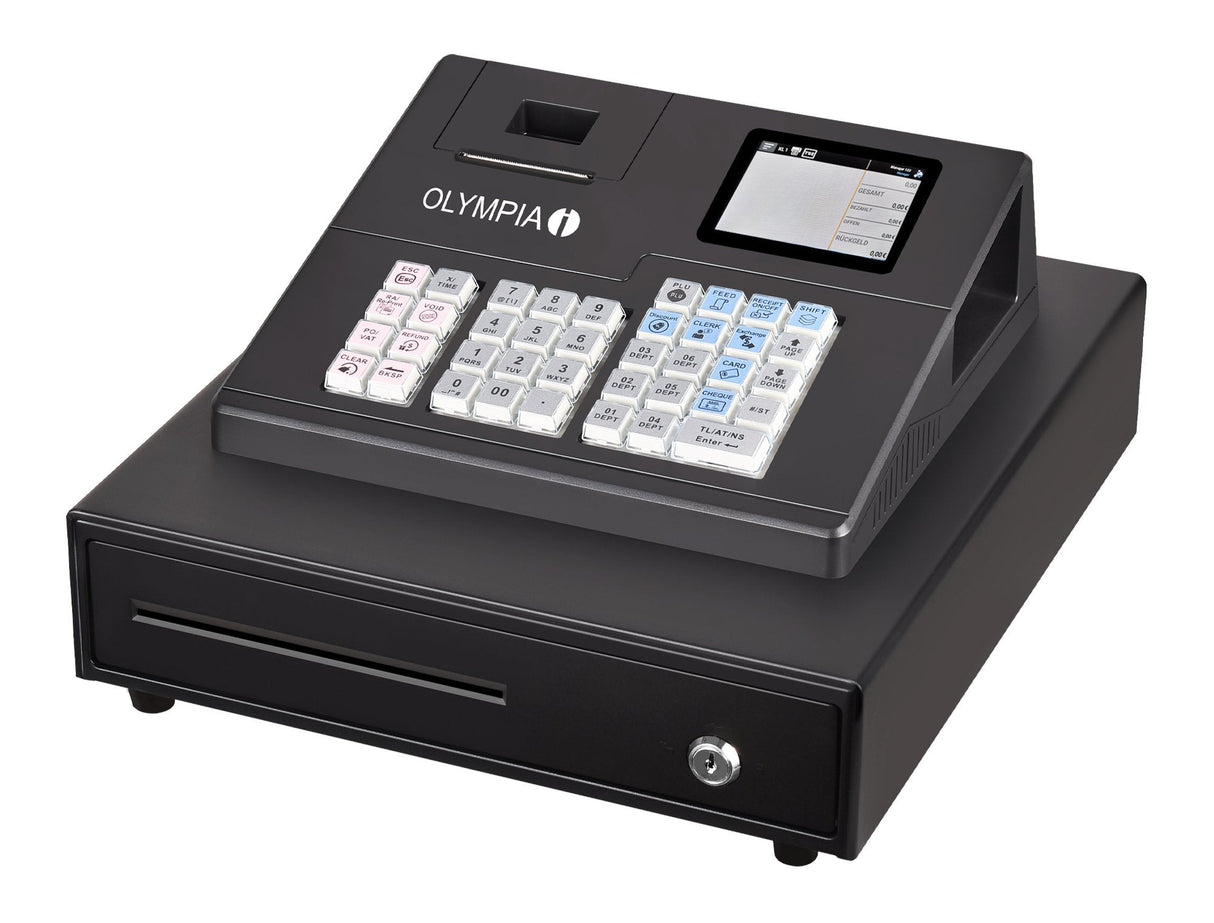 Caja Regimradora Olympia K100 Con Cajón Nota Nota