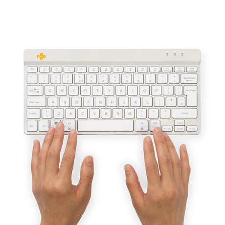 EAN 8719274491736 - R-Go Tools RGOCOUSWLWH teclado Oficina Inglés de EE. UU. imagen 5