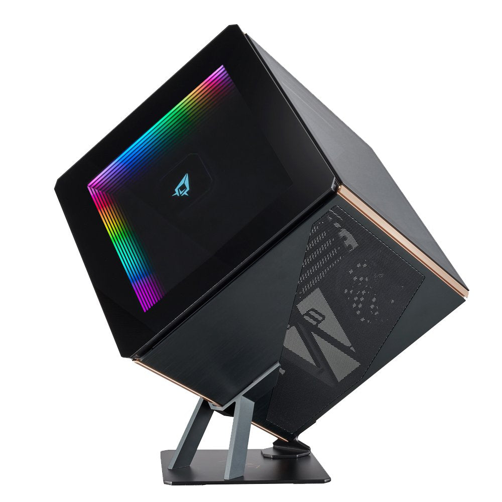 Azza Geh Cube Regis 902 Aluminium Temp.Glass Infinity Argb