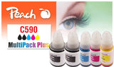 Peach Cartucho Canon Ciss Gi-590 Multipack Plus Remanufactured
