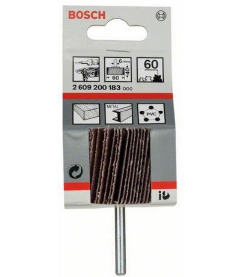 Lijadora De Láminas De Corindón Bosch Professional, Ø 60x40mm, K60, Hoja De Lija 2609200183