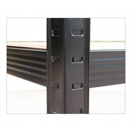 EAN 5902838469880 - Topeshop REGAŁ P9030 CZARNY soporte para almacenar herramientas de jardín Independiente Acero galvanizado imagen 7