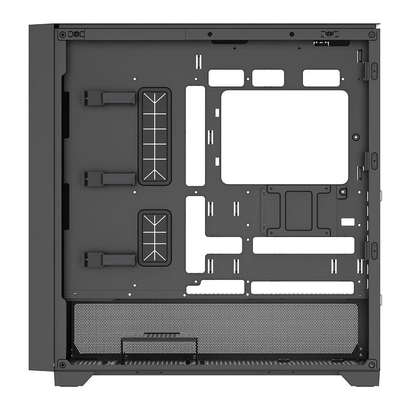 Caja  Pc Xilence Flux X916.Argb Negra, Vidrio Templado Xg178