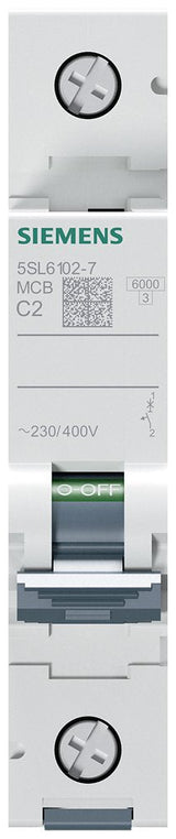 Siemens Automat C 2a 5sl61027 230 400v 6ka 1p