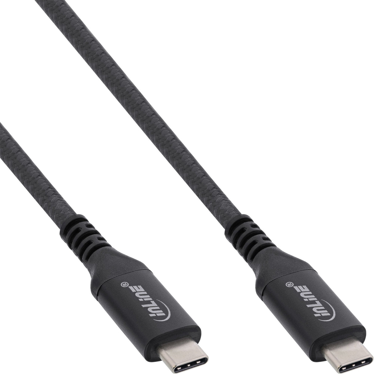 Cable Inline Usb4, Usb Tipo C Macho/Macho, Negro, 1 M