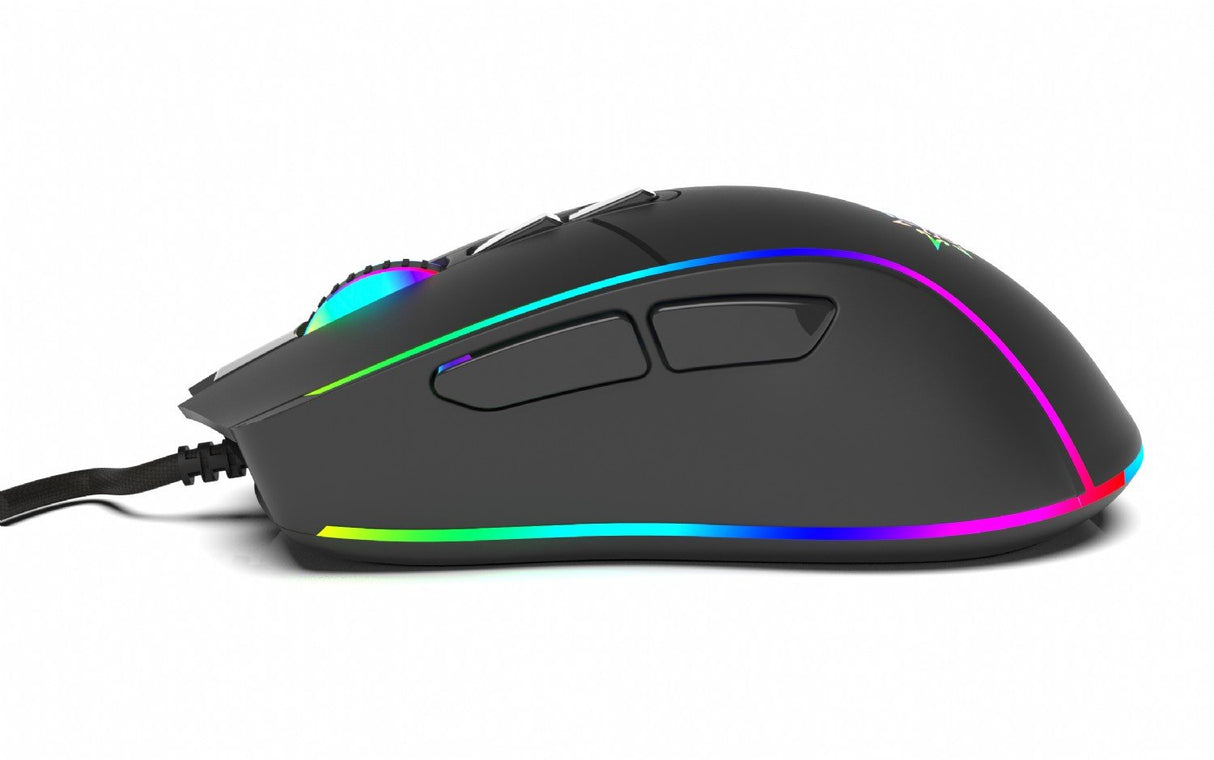 Raton Inca Img-Gt16   6400 Dpi, Rgb, 7 Tamen, Usb, Negro Retail