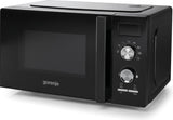 Horno Microondas Gorenje Mo20a3bh, Capacidad 20 L, Potencia 800 W, Negro
