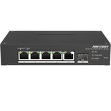 EAN 6931847175498 - Hikvision DS-3T1306P-SI/HS switch Gestionado L2 Fast Ethernet (10/100) Energía sobre Ethernet (PoE) Negro imagen 1