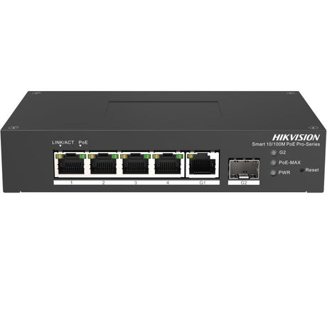EAN 6931847175498 - Hikvision DS-3T1306P-SI/HS switch Gestionado L2 Fast Ethernet (10/100) Energía sobre Ethernet (PoE) Negro imagen 1