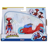 Hasbro Marvel Spidey And His Amazing Friends Spidey Figura Con Vehículo F74595x0