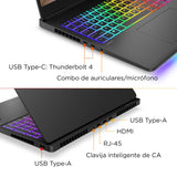 Portátil Gaming Omen Max 16-Ak0006ns, Copilot+Pc, Ryzen Ai 9-Hx 375, 32gb, 1tb Ssd, Nvidia Geforce Rtx 5070ti 12gb, 16", W11 - Negro