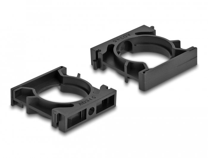 Delock 60488 Organizador De Cables Soporte Para Cables Negro 4 Pieza(S)