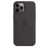 Apple Funda Iphone 12 Pro Max Silicone Case Con Magsafe - Black