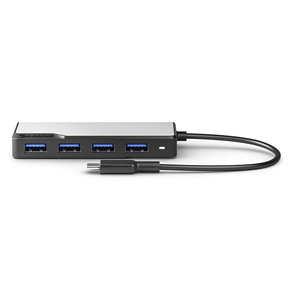 Alogic Ucfuua-Sgr Hub De Interfaz Usb 3.2 Gen 1 [3.1 Gen 1] Type-C 5000 Mbit/S Negro, Plata