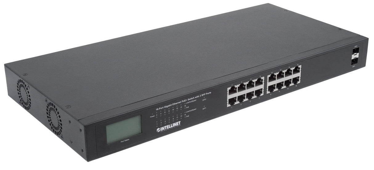 EAN 0766623561259 - Intellinet 561259 switch No administrado Gigabit Ethernet (10/100/1000) Energía sobre Ethernet (PoE) Negr imagen 4