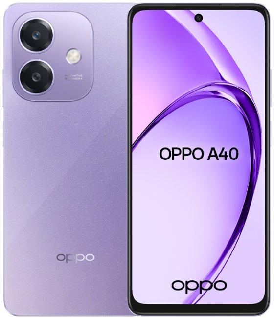 Smartphone Oppo A40 4+128gb 6.67" 4g Starry Purple Ds Tim