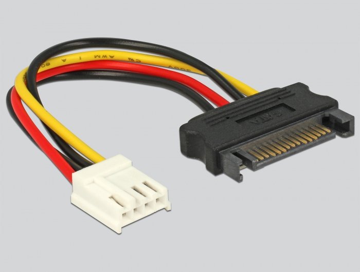 Delock 63917 Convertidor Sata 8 Pines De Potencia Hembra> Ranura M.2 Key B
