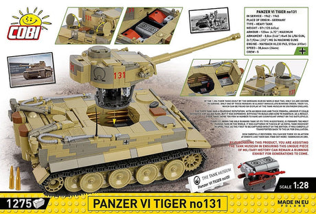 EAN 5902251025885 - COBI Panzer VI Tiger no131 imagen 4