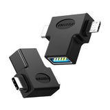 Adaptador Usb 3.0 Vention Cdib0 Usb Tipo-C Macho Microusb Macho