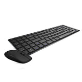 Teclado Rapoo Wireless Y Bluetooth E9300m Portugues 2.4ghz Bt 3.0 4.0 DiseãO Ultrafino Negro
