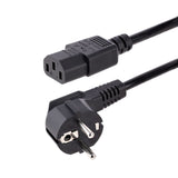 EAN 0065030894876 - StarTech.com 713E-3M-POWER-CORD cable de transmisión Negro CEE7/7 C13 acoplador imagen 1