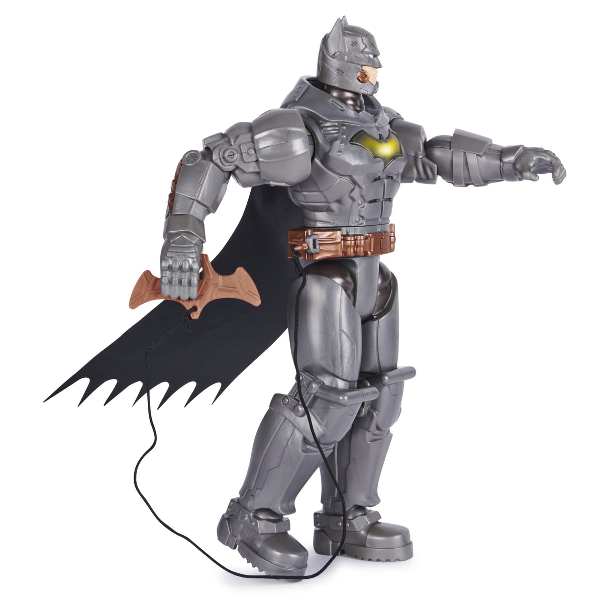 Figura De Minijuego Spin Master Batman 30cm Deluxe-Actionfigur Mit Schlag- Und Wurffunktion, Spielfigur 6064833