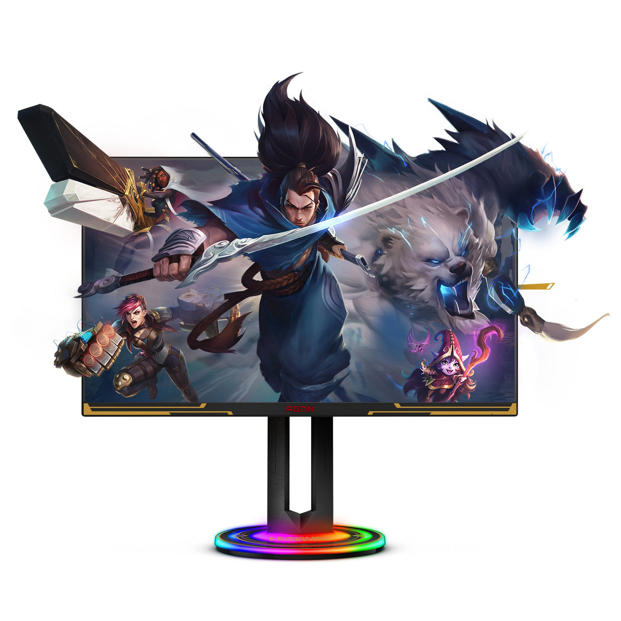 Monitor Aoc Agon Ag275qxl Led Display 27" 2560 X 1440 Pixeles Quad Hd Negro, Oro, Monitor De Gaming Negro, 68,6 Cm (27"), 2560 X 1440 Pixeles, Quad Hd, Led, 1 Ms, Negro, Oro