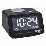 EAN 4009816030153 - TFA-Dostmann Homtime Reloj despertador analógico Negro imagen 1