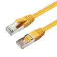 EAN 5704174257950 - Microconnect MC-SFTP6A015Y cable de red Amarillo 1,5 m Cat6a S/FTP (S-STP) imagen 1