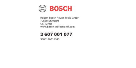 EAN 3165140015165 - Bosch 2 607 001 077 cuchilla para cepilladora imagen 3