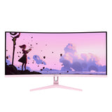 Arozzi Tft Nova 34" Va 165hz Curved Rosa