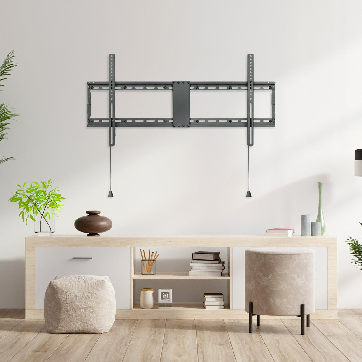 Tooq Soporte Fijo De Pared Para Tv De 43"-90" - Peso Max 70kg - Vesa 800x400mm - Negro