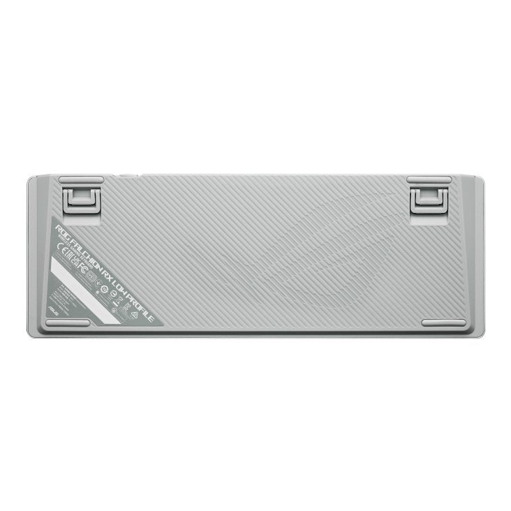Teclado Frances Asus Rog Falchion Rx Low Profile Usb + Rf Wireless + Bluetooth Blanco