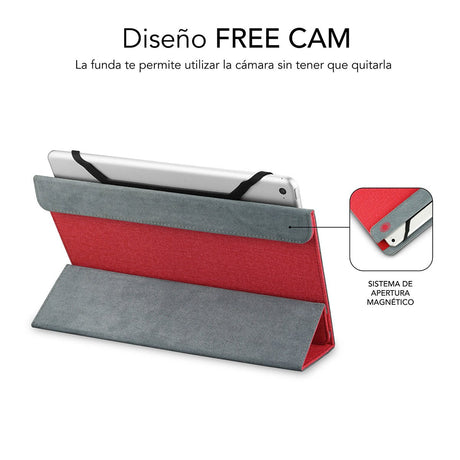 EAN 8436586740849 - SUBBLIM SUB-CUT-2FC002 funda para tablet 25,6 cm (10.1") Folio Rojo imagen 2